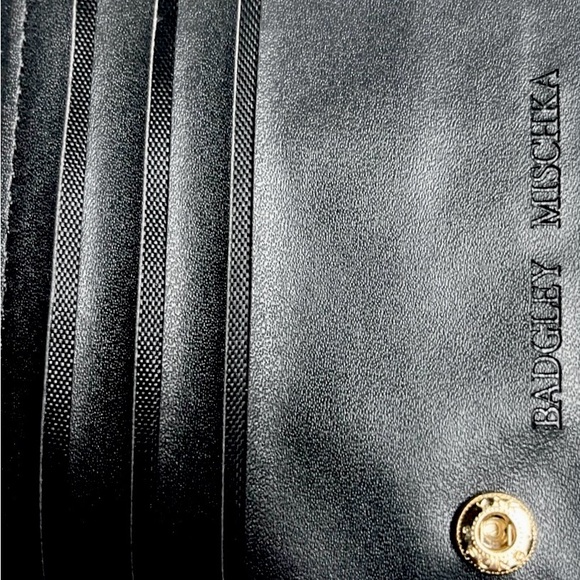 Badgley Mischka NEW Black Ladies Wallet - Picture 10 of 14